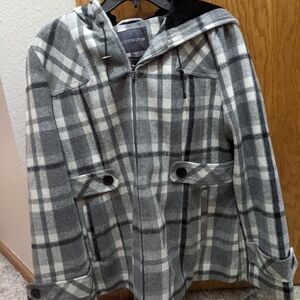 Covington Gray Plaid Men's Jacket